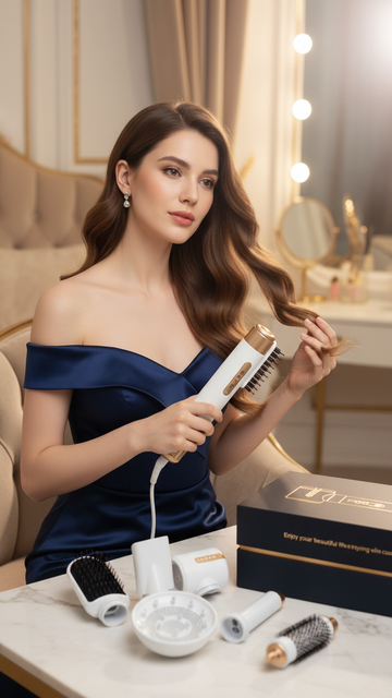 7-in-1 High-Speed Hot Air Brush for Styling