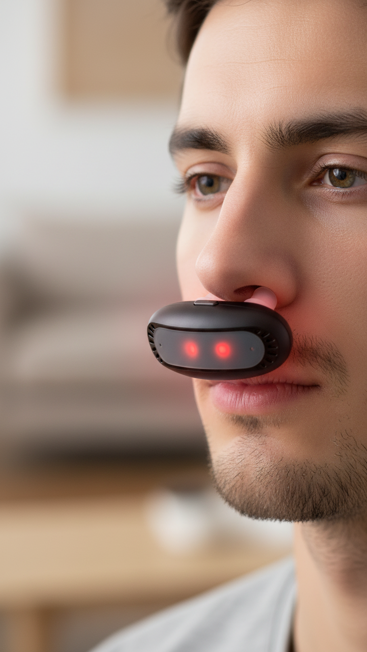 RespiRelief™ Red Light Nasal Therapy Device