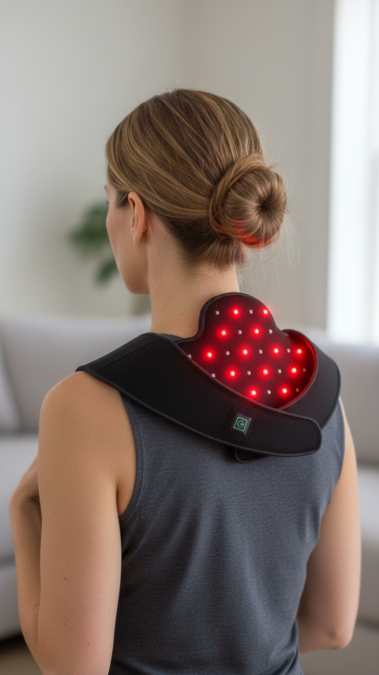 Red Light Therapy Device for Shoulder and Back Pain
