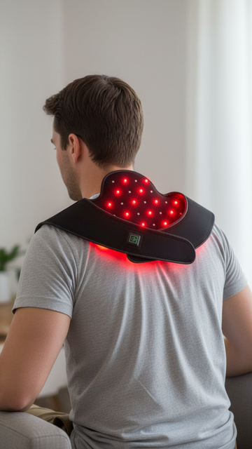 Red Light Therapy Device for Shoulder and Back Pain