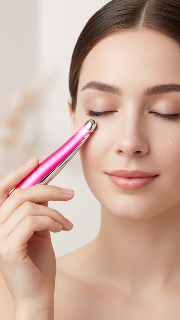 Eye Massager Pen for Dark Circles and Wrinkles Relief