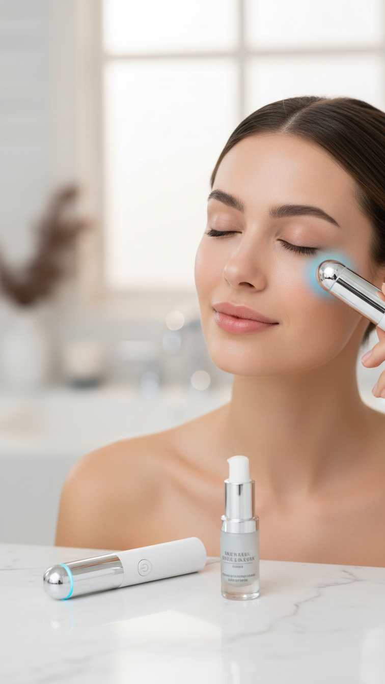 Home Eye Care Device for Wrinkles and Dark Circles