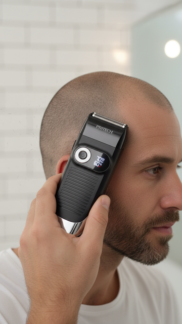 2-in-1 Electric Foil and Bald Shaver for Men