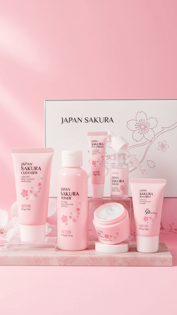 Japan Sakura Skincare Gift Set