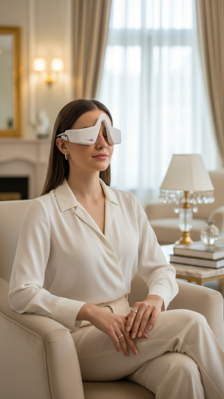 Beauty Eye Massage for tired and puffy eyes